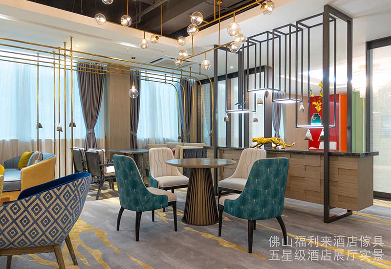 مخصص 5 نجوم خشبية حديثة مطعم بوث كرسي طاولة أثاث مجموعة فندق مطعم أثاث
